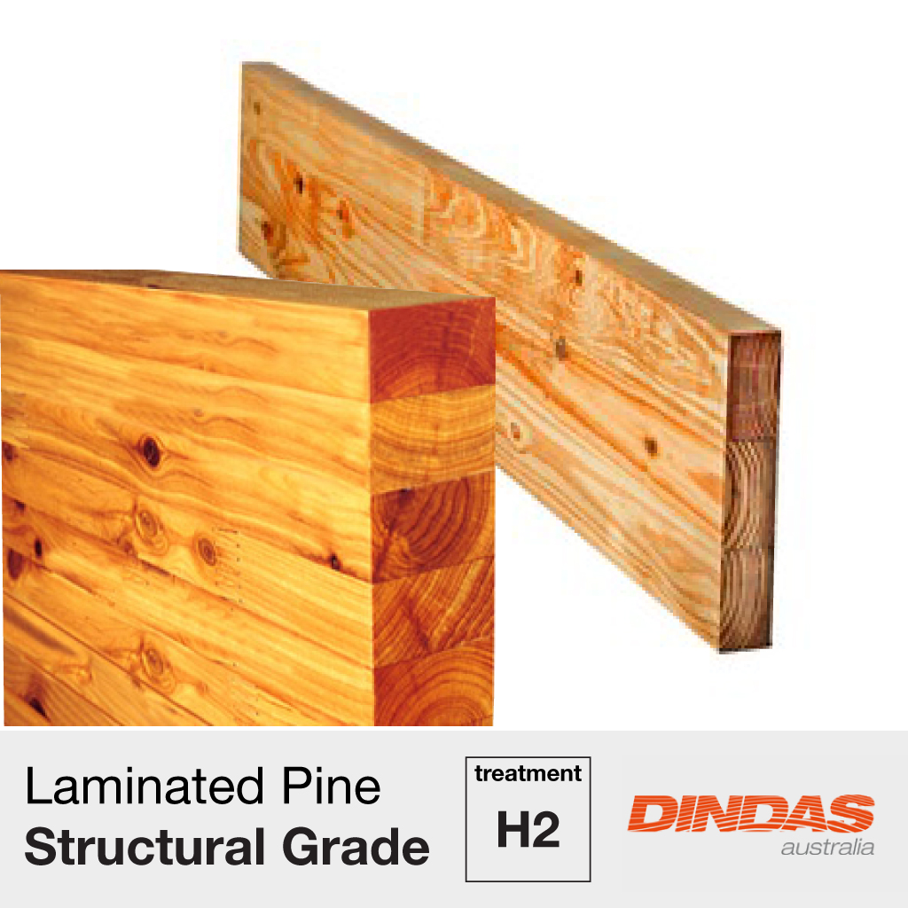 DINDAS 17C STRUCT PINE H2 | SPECIAL ORDER 130 x 65