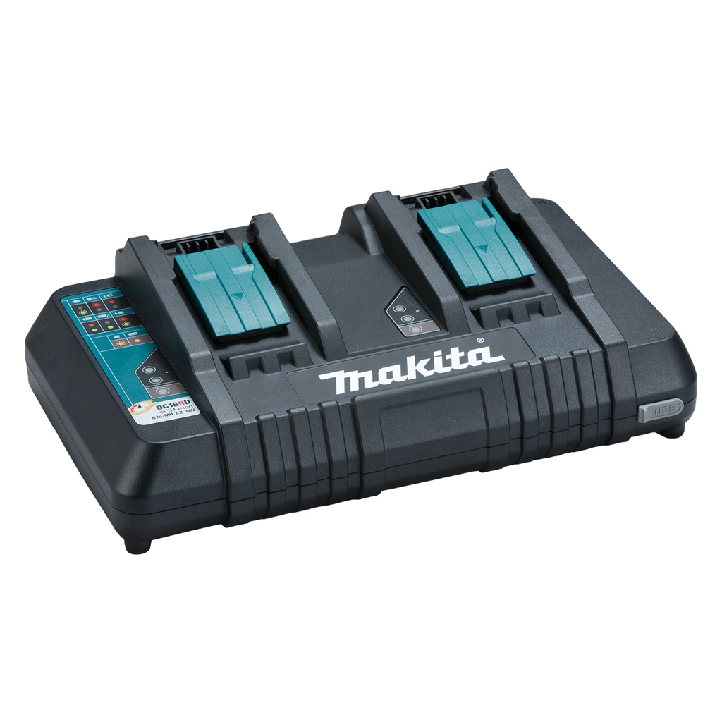 MAKITA 18V 4 PORT SEQUENTIAL CHARGER DC18RD