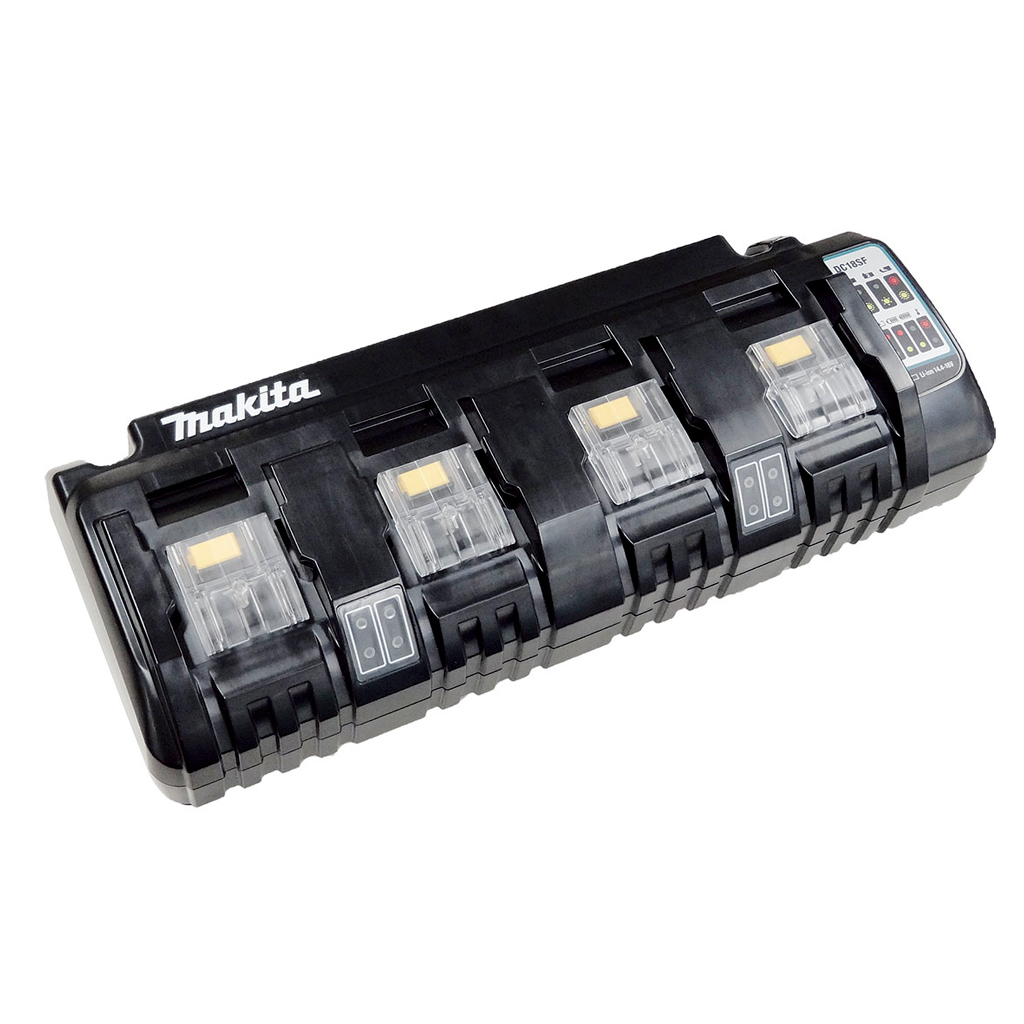 MAKITA 18V 4 PORT SEQUENTIAL CHARGER DC18SF