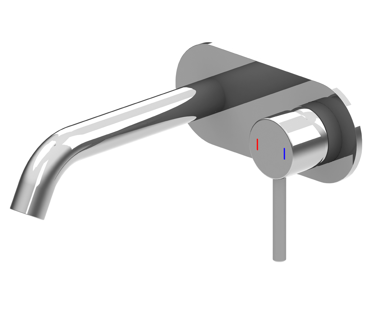 HARMONY SENZA WALL BASIN MIXER A1108