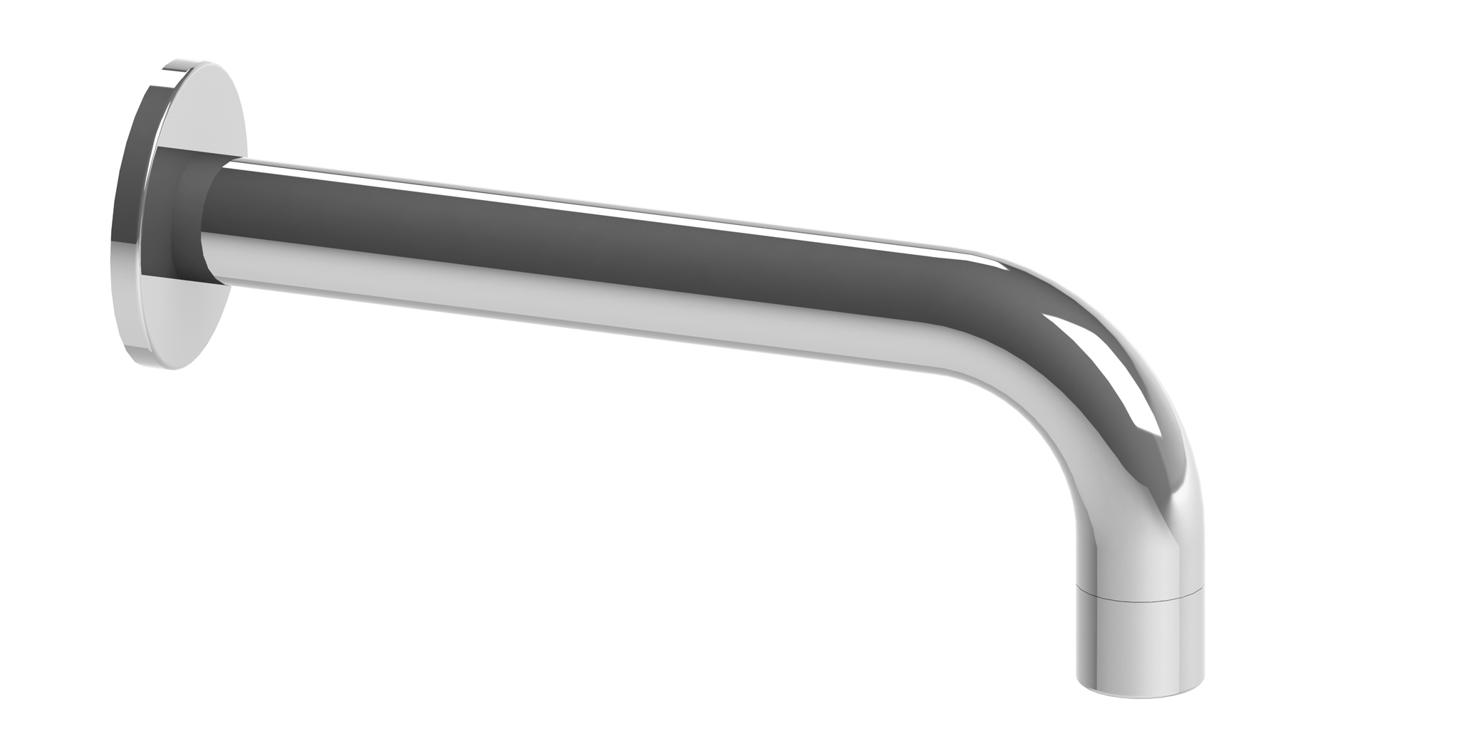 HARMONY SENZA CURVED BATH SPOUT 250mm S3020