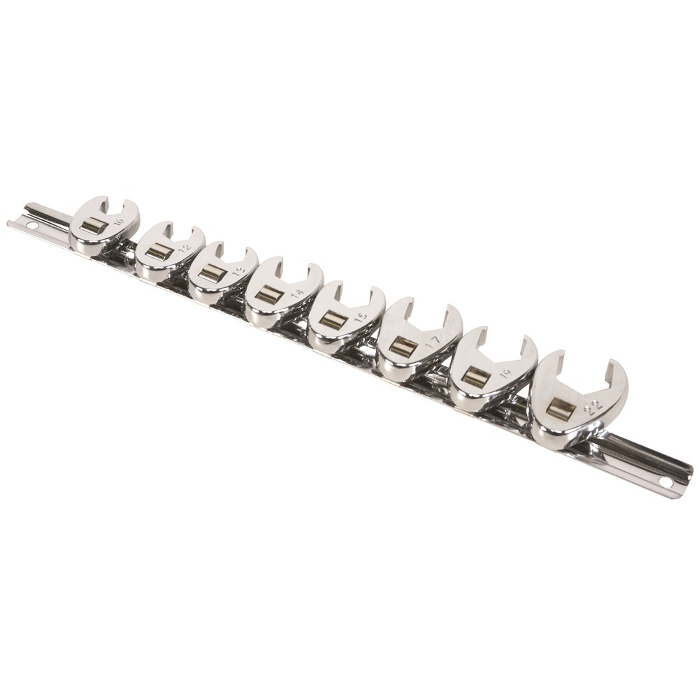 KINCROME WRENCH SET C FOOT 3/8 DRIVE 8 PCE