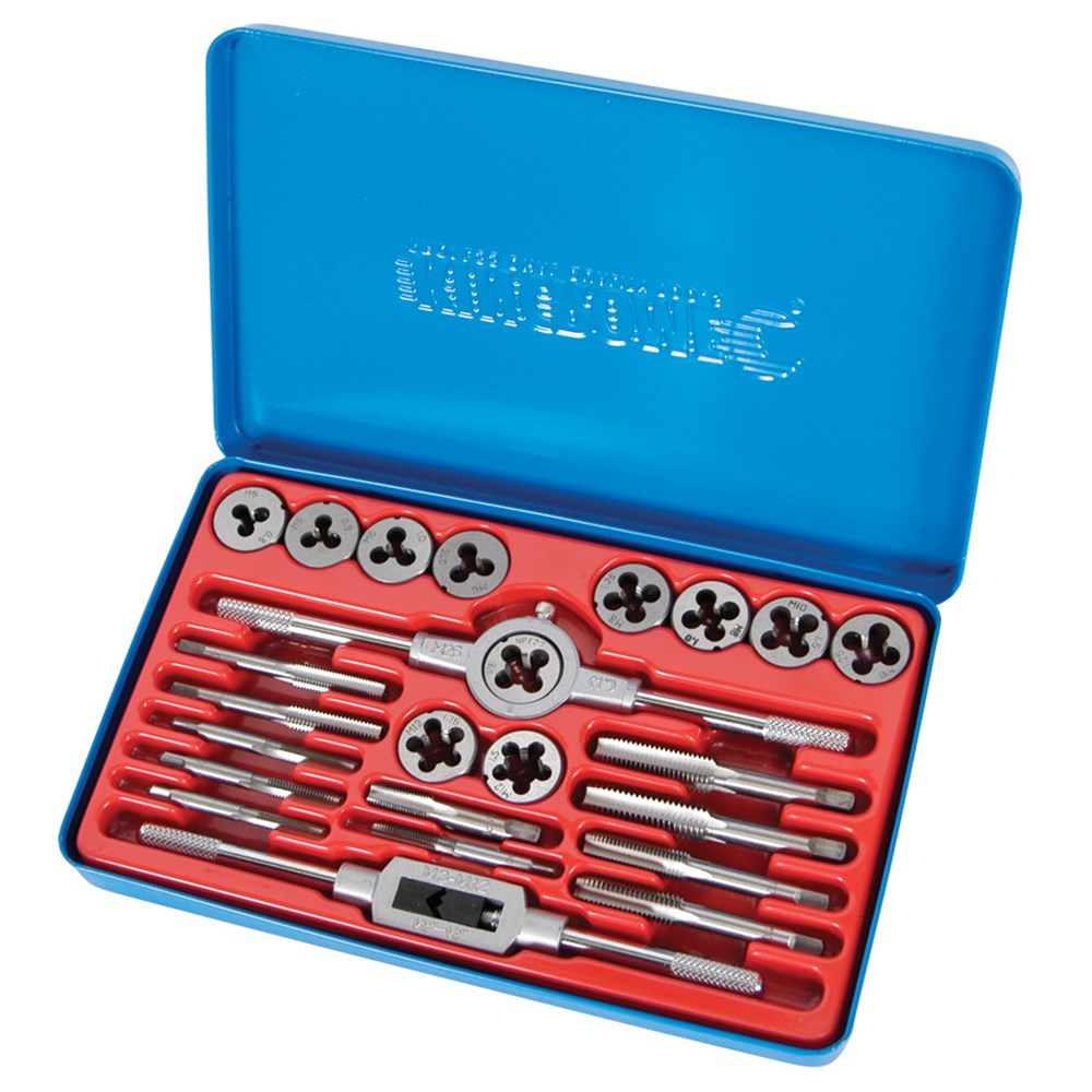 KINCROME TAP & DIE SET 24 PCE | METRIC