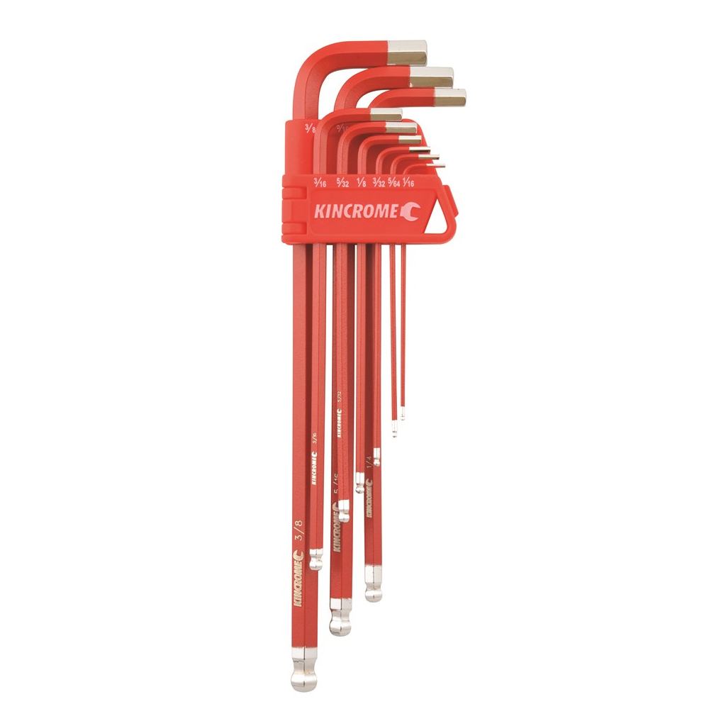 KINCROME HEX KEY SET | IMPERIAL LONG 9 PCE K5042
