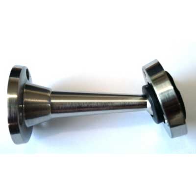 DOOR STOP HOLD OPEN SATIN NICKLE