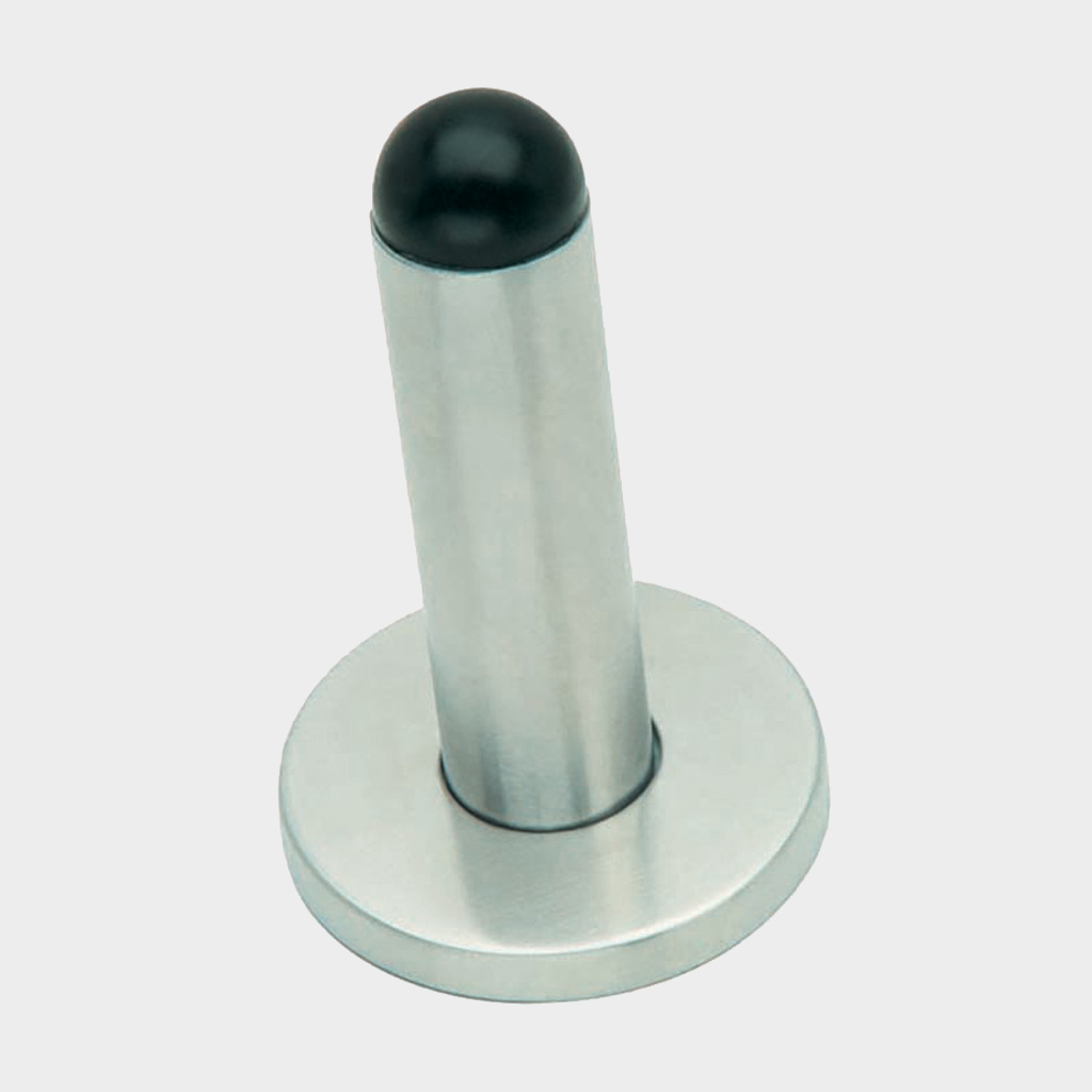 DOOR STOP CONCEALED FIX 75mm STAINLESS STEEL 13001