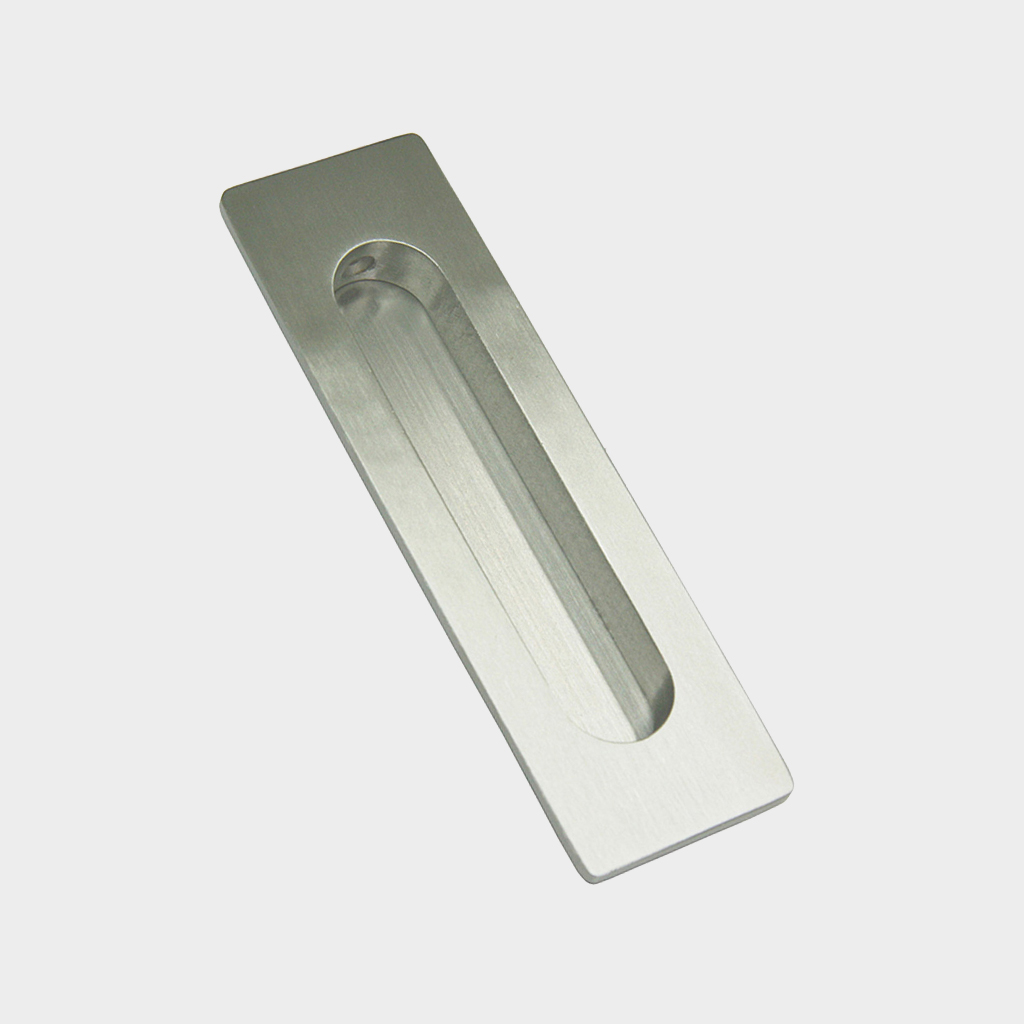 FLUSH PULL RECT 120 x 35mm STAINLESS STEEL 1961SSS-01