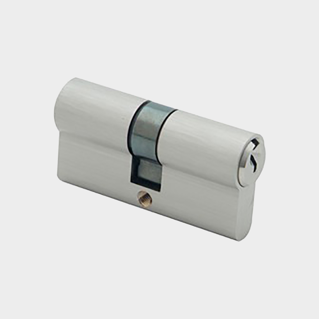 SCHLAGE EURO CYLINDER DOUBLE 5 PIN SATIN CHROME