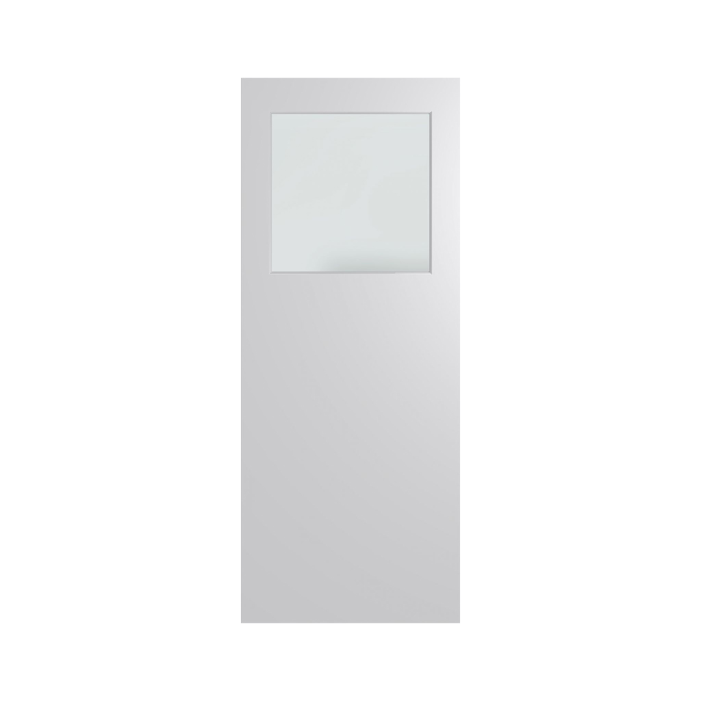 HUME 1/3 GLASS ENTRANCE DOOR XF1 | TEMPERED HARDBOARD 2040 x 820 x 35 TRANSLUCENT