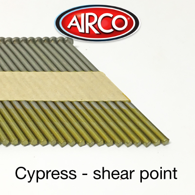 AIRCO FRAMING NAIL | 75 x  3.10 SHEAR POINT BRT (CYPRESS) ND34755 BOX 3000