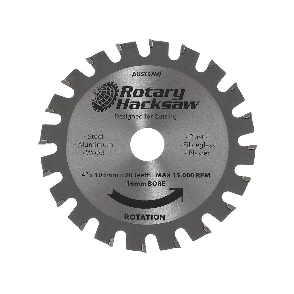 AUSTSAW ROTARY HACKSAW BLADE | 185mm RHS185201660