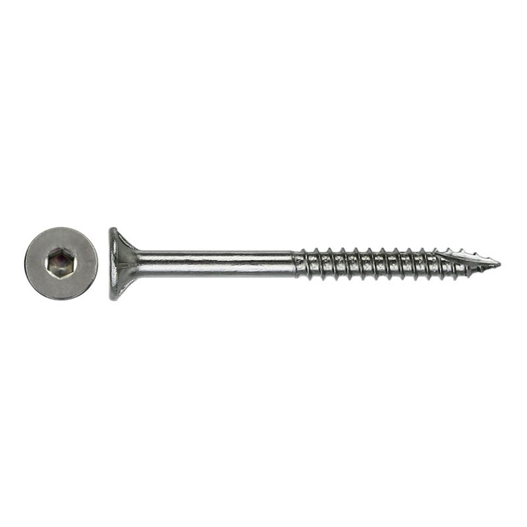 BATTEN SCREW 14 GAUGE SS304 |  50mm BOX 100