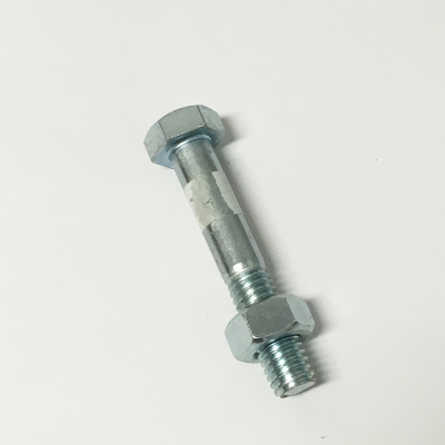 HEX HEAD BOLT & NUT ZINC  BSW 6 | 1/4 x 3/4 inch