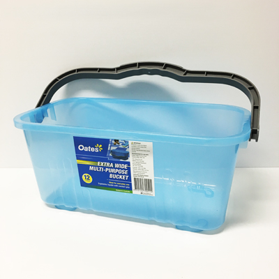 BUCKET PLASTIC RECT 12L