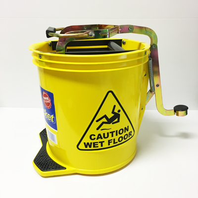 BUCKET CLEANERS WRINGER 16L ON  WHEELS