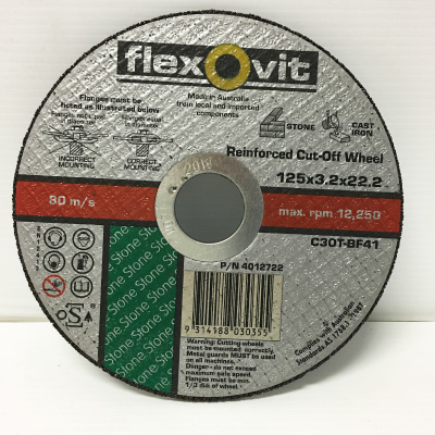 FLEXOVIT MASONRY CUT OFF DISC | 100 x 3.2x 16mm