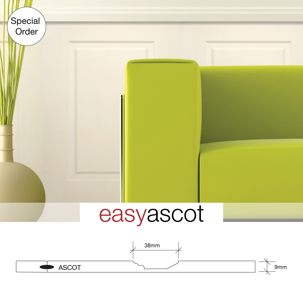 EASY ASCOT DADO WALL PRIMED | 0900 x 600 SPECIAL ORDER