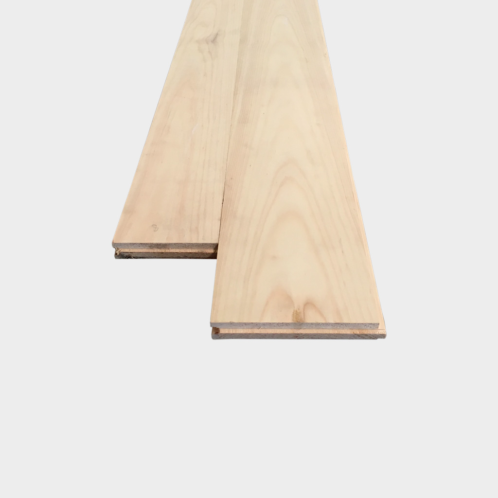 HOOP PINE T&G FLOORING CLEAR END MATCHED | 102 x 21mm