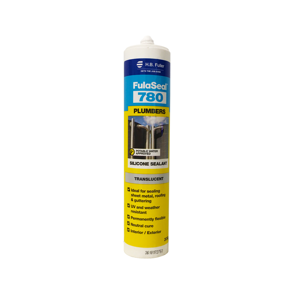 FULLER 780 PLUMBERS SILICONE NEUTRAL CURE 300G | TRANSLUCENT