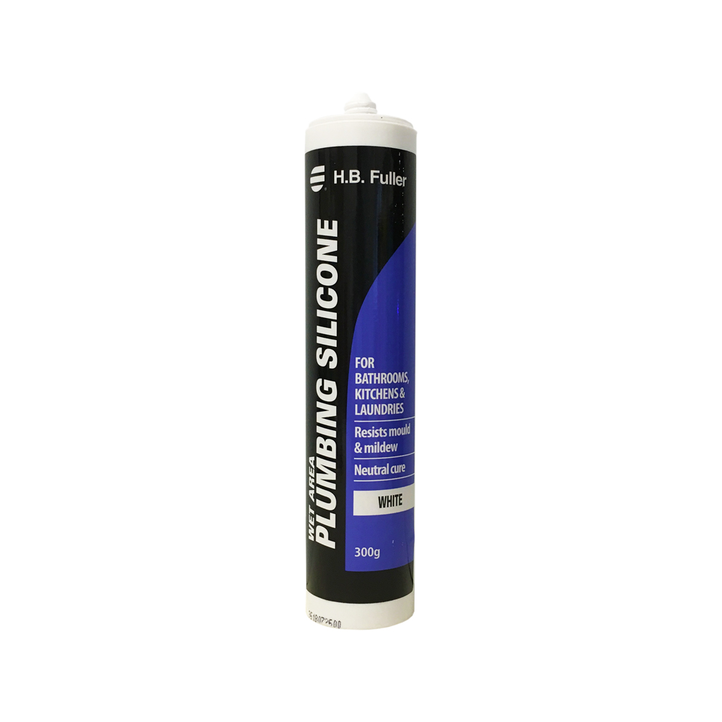 FULLER PLUMBING SILICONE NEUTRAL CURE 300g | WHITE