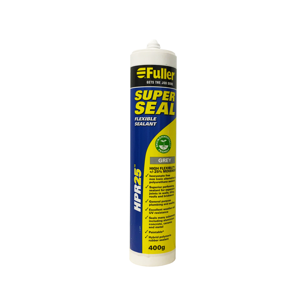 FULLER SUPER SEAL PAINTABLE SEALANT 400g GREY