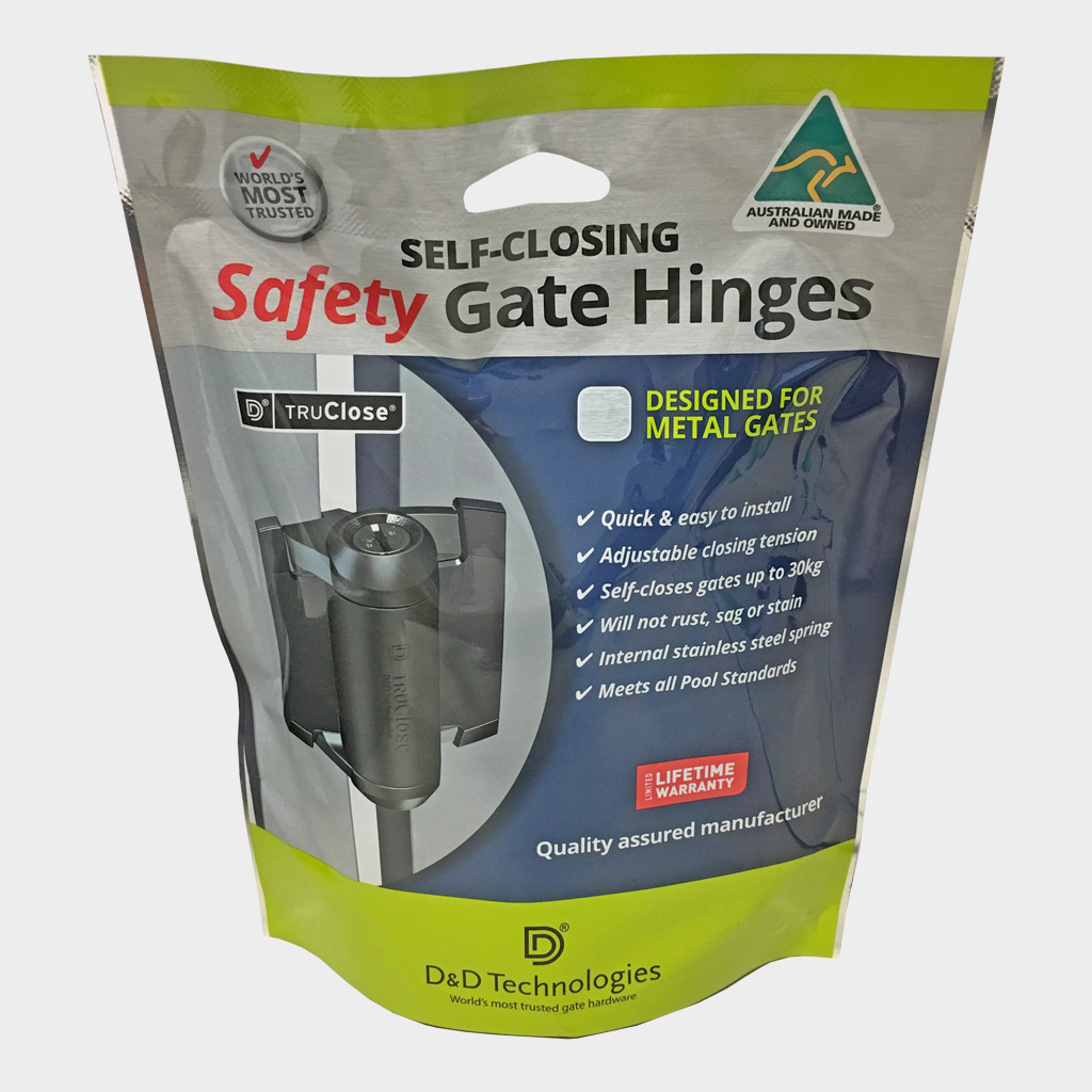 GATE HINGE TRU CLOSE SELF CLOSE METAL