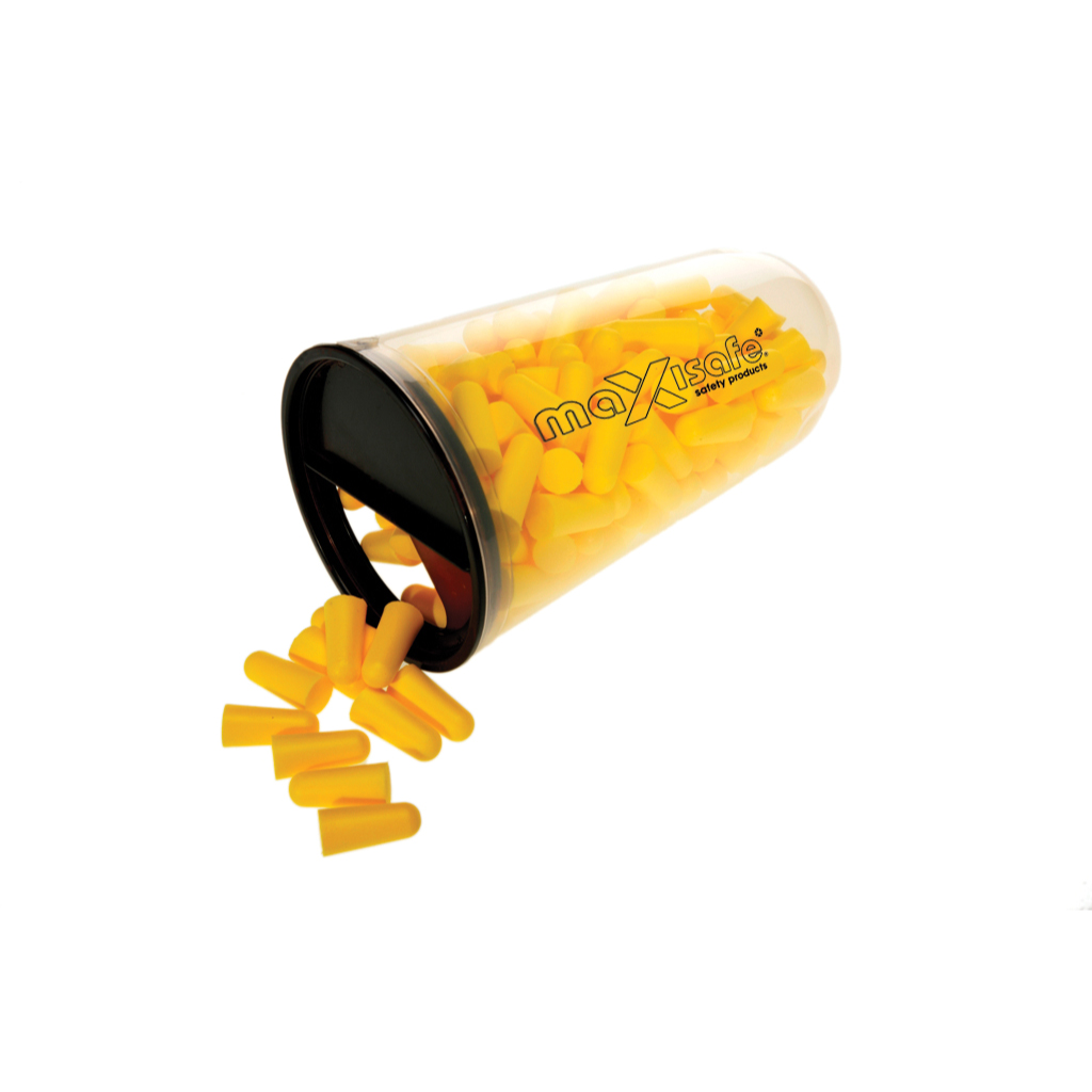 MAXISAFE EARPLUGS UNCORDED PACK 100
