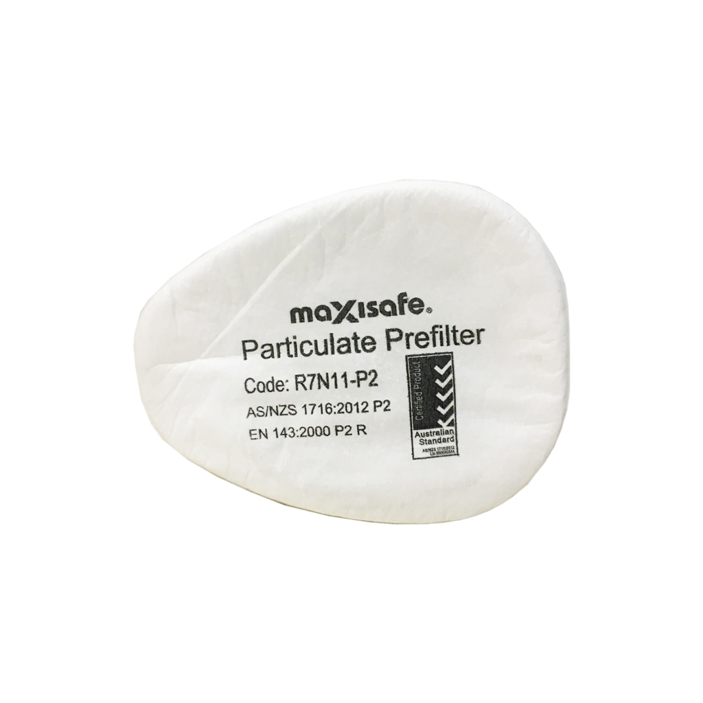 MAXISAFE RESPIRATOR FILTER R7N11-P2 PARTICULATE 5 PAIR PACK