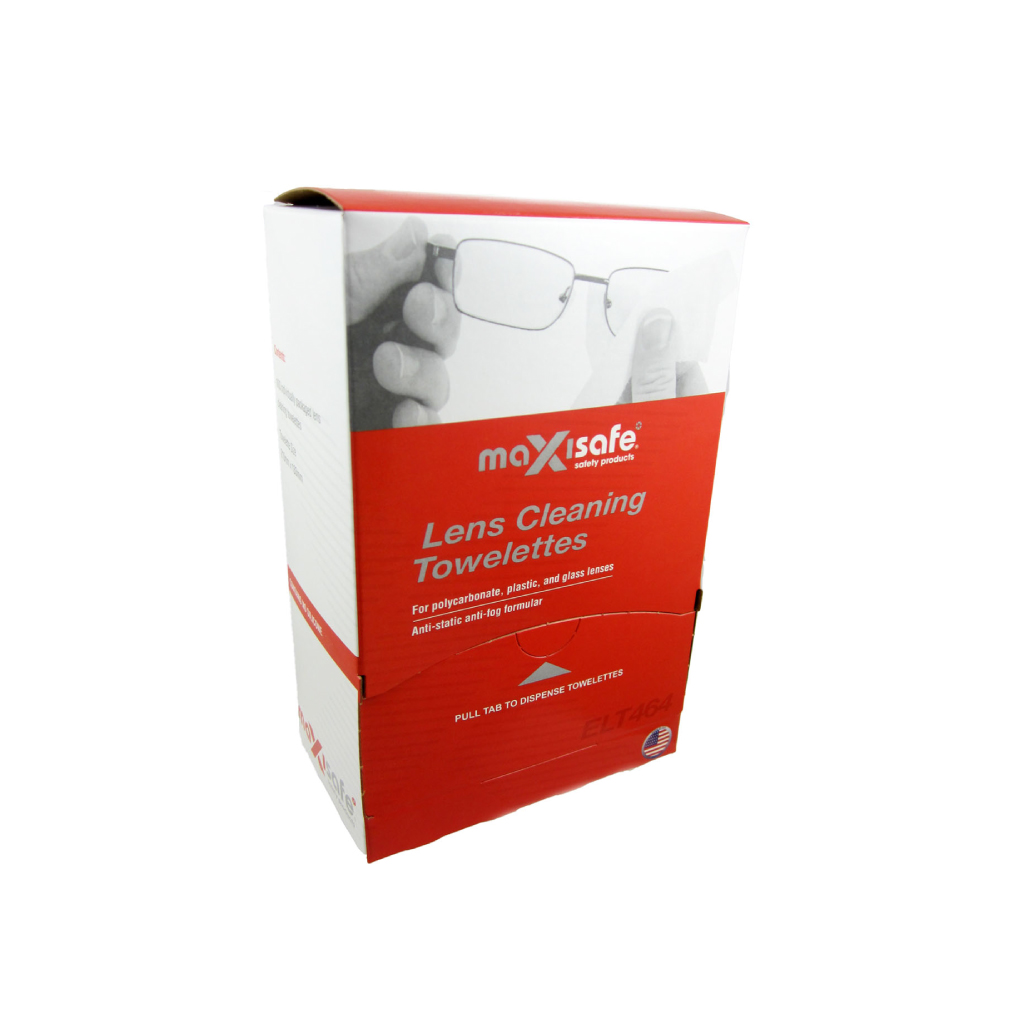 MAXISAFE LENS CLEANING TISSUE BOX 100