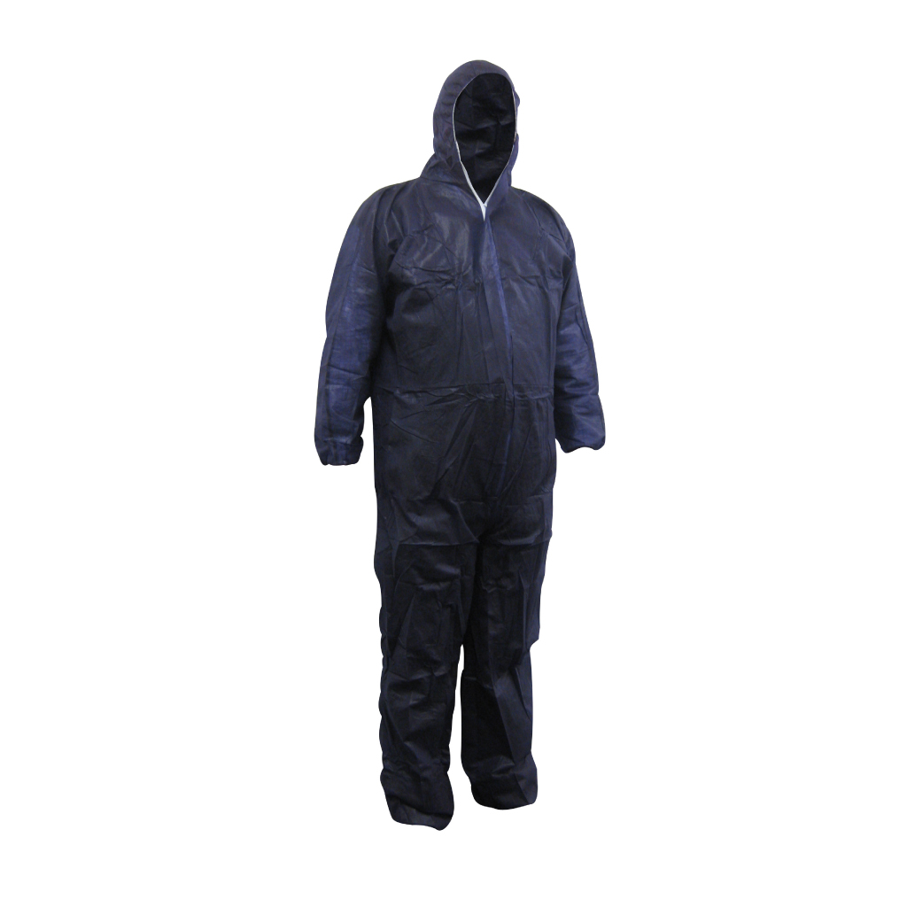 MAXISAFE COVERALL BLUE POLYPROPYLENE | LARGE
