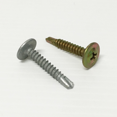 BUTTON HEAD METAL SCREW | 8G x 12mm GAL BOX 250