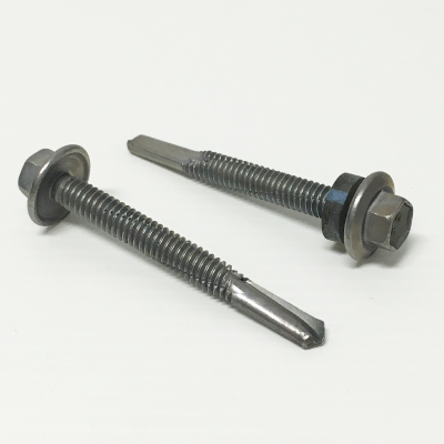 HEX HEAD METAL SCREW DEEP DRILLER | 12G x 32mm B8 NO SEAL BOX 100