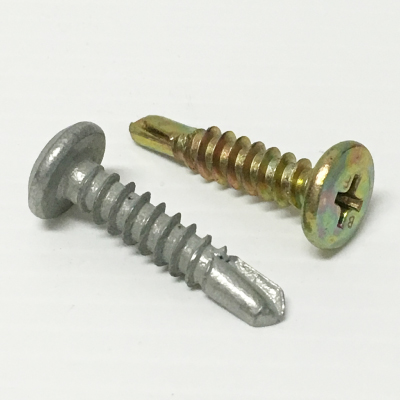 WAFER HEAD METAL SCREW | 10G x 16mm GAL BOX 250