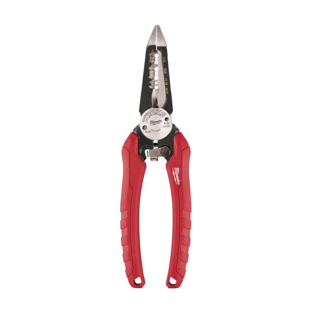 MILWAUKEE COMBINATION WIRE PLIER FOR NON METALLIC 48223070