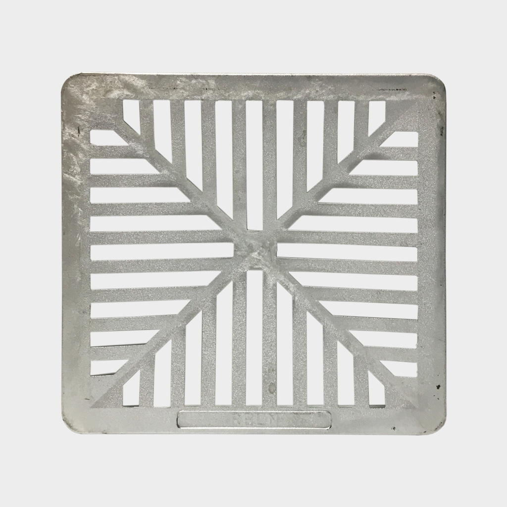 STORM WATER PIT GRATE ALUM 250mm x 250mm