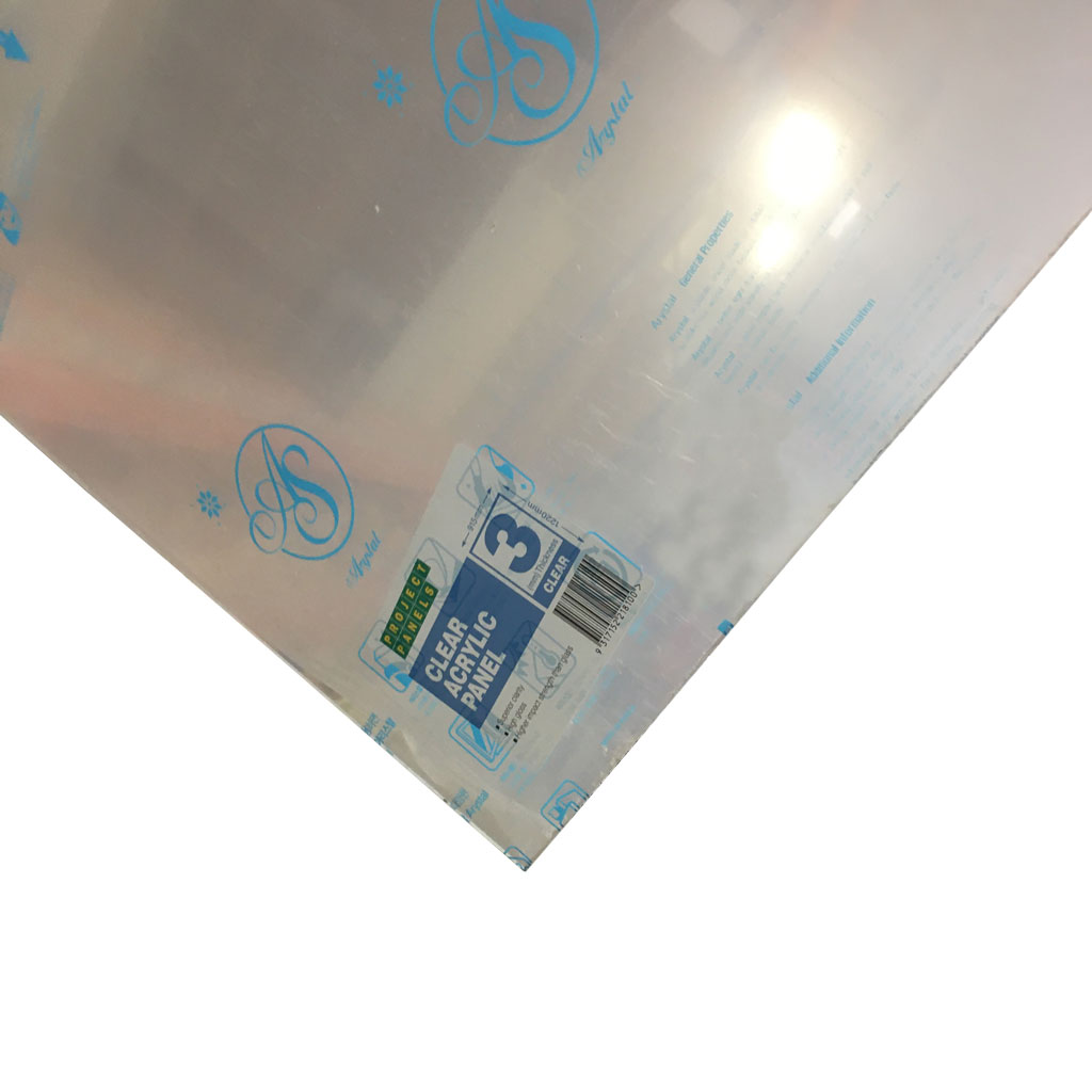 ACRYLIC CLEAR PROJECT PANEL | 1200 x 900 x 3mm