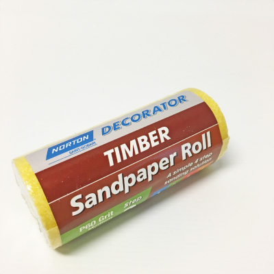 SANDPAPER ROLL | 115mm x 1m 120 GRIT