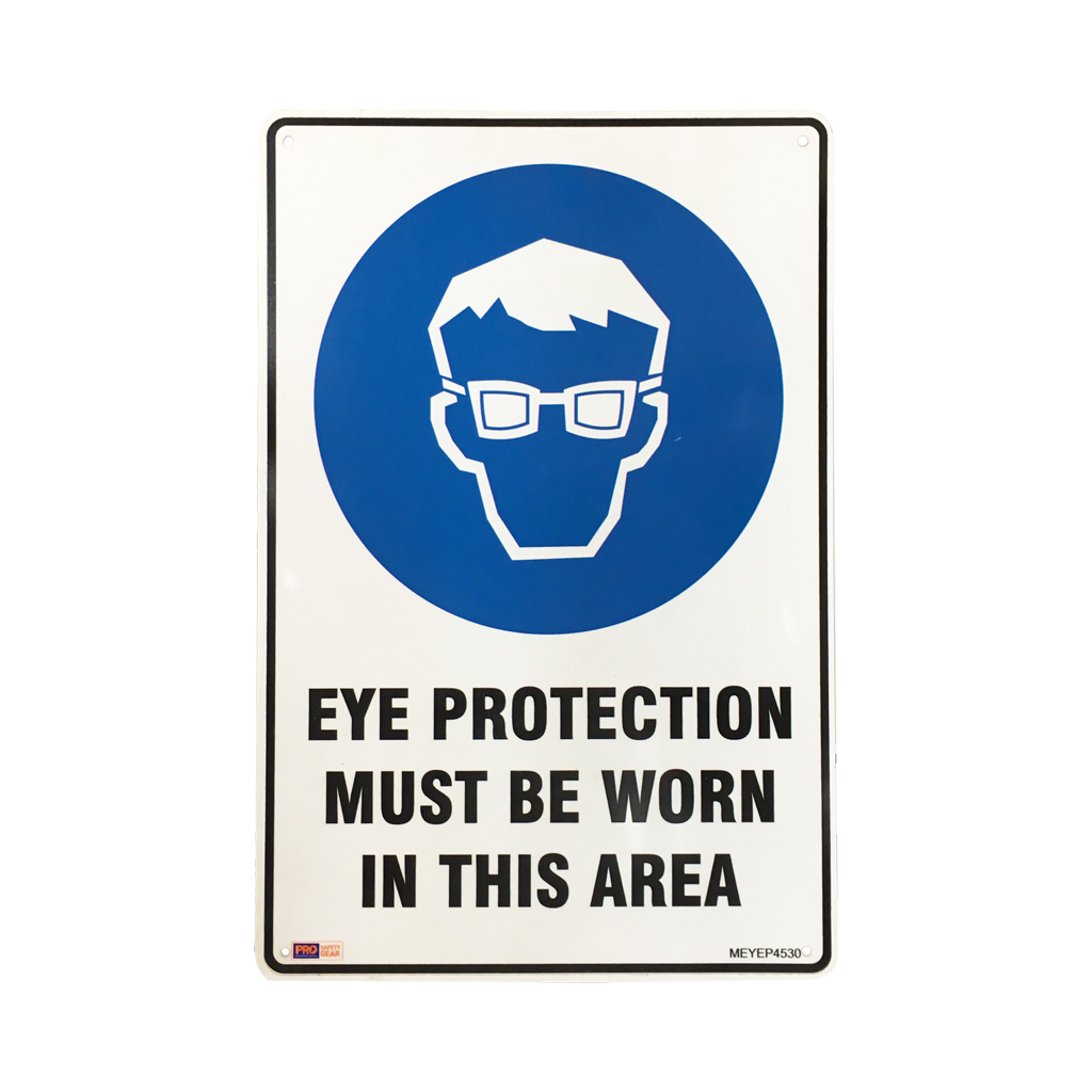 EYE PROTECTION SIGN
