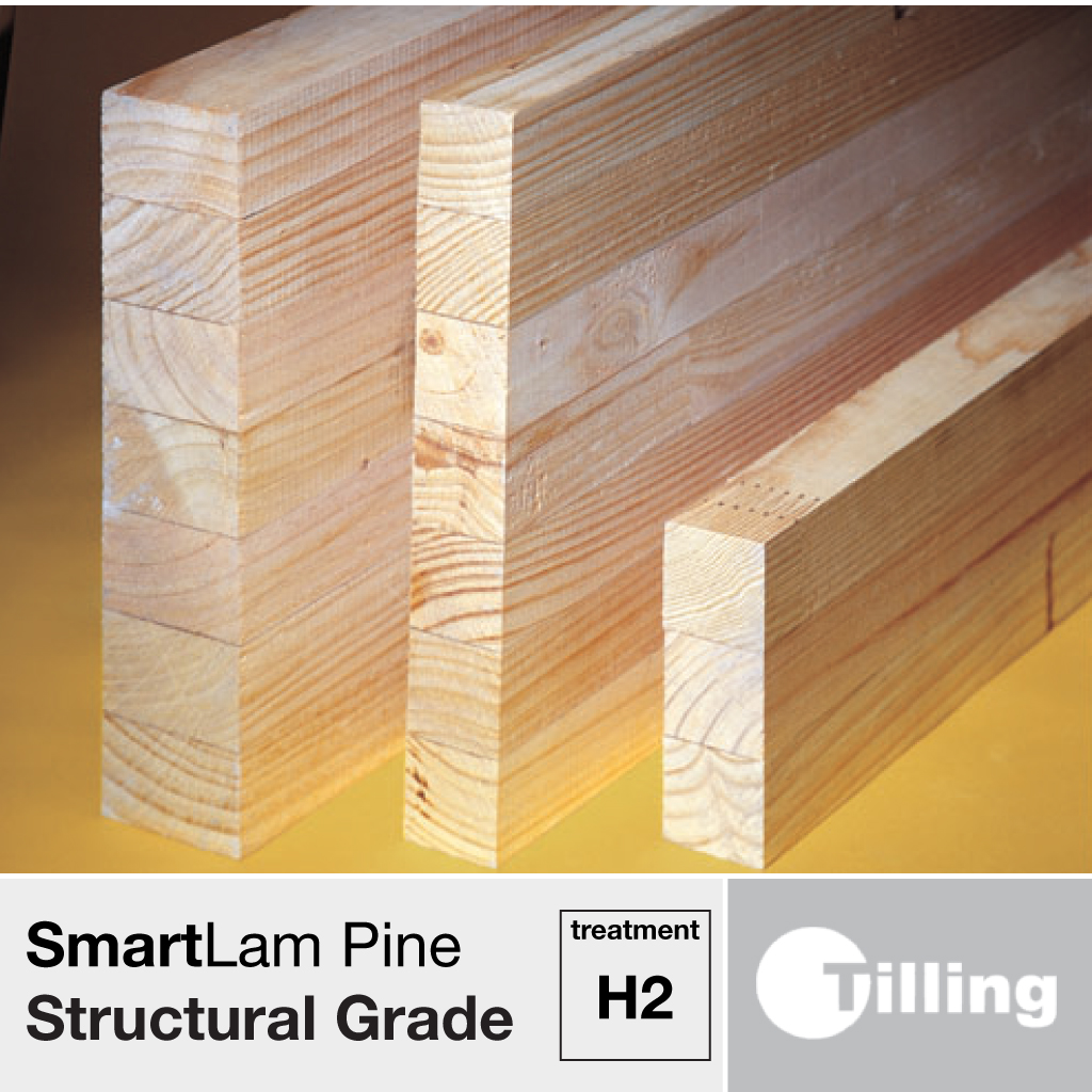 SMARTLAM 17C STRUCT PINE H2 | SPECIAL ORDER 130 x 65