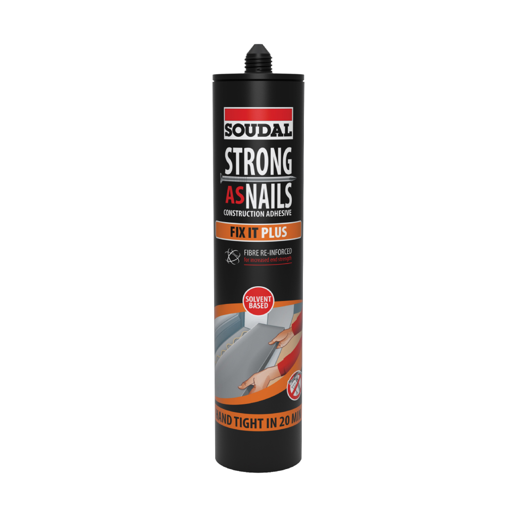 SOUDAL ADHESIVE STRONG AS NAILS FIX IT PLUS 350g