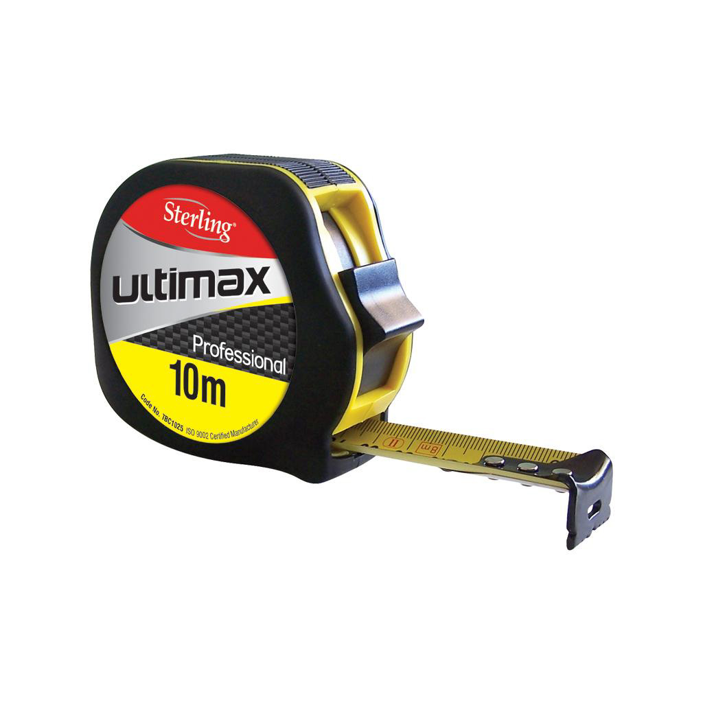 STERLING TAPE MEASURE METRIC | 25mm x 10m TBC1025