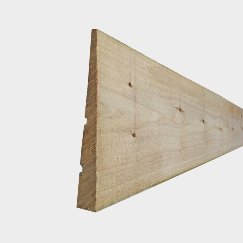 WEATHERBOARD PINE TIGHT KNOT H3 170 x 22 x 6