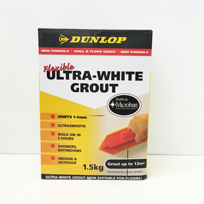 DUNLOP  WHITE GROUT |  1.5kg